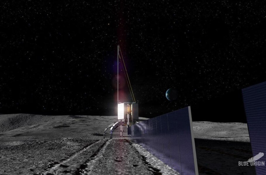 بلو اوریجین می‌خواهد ساخت پنل خورشیدی از سنگ‌های ماه را ممکن کند