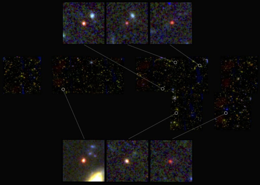 دستاورد عجیب جیمز وب: ثبت تصاویر از کهکشان‌های باستانی که از نظر تئوری نباید وجود داشته باشند!