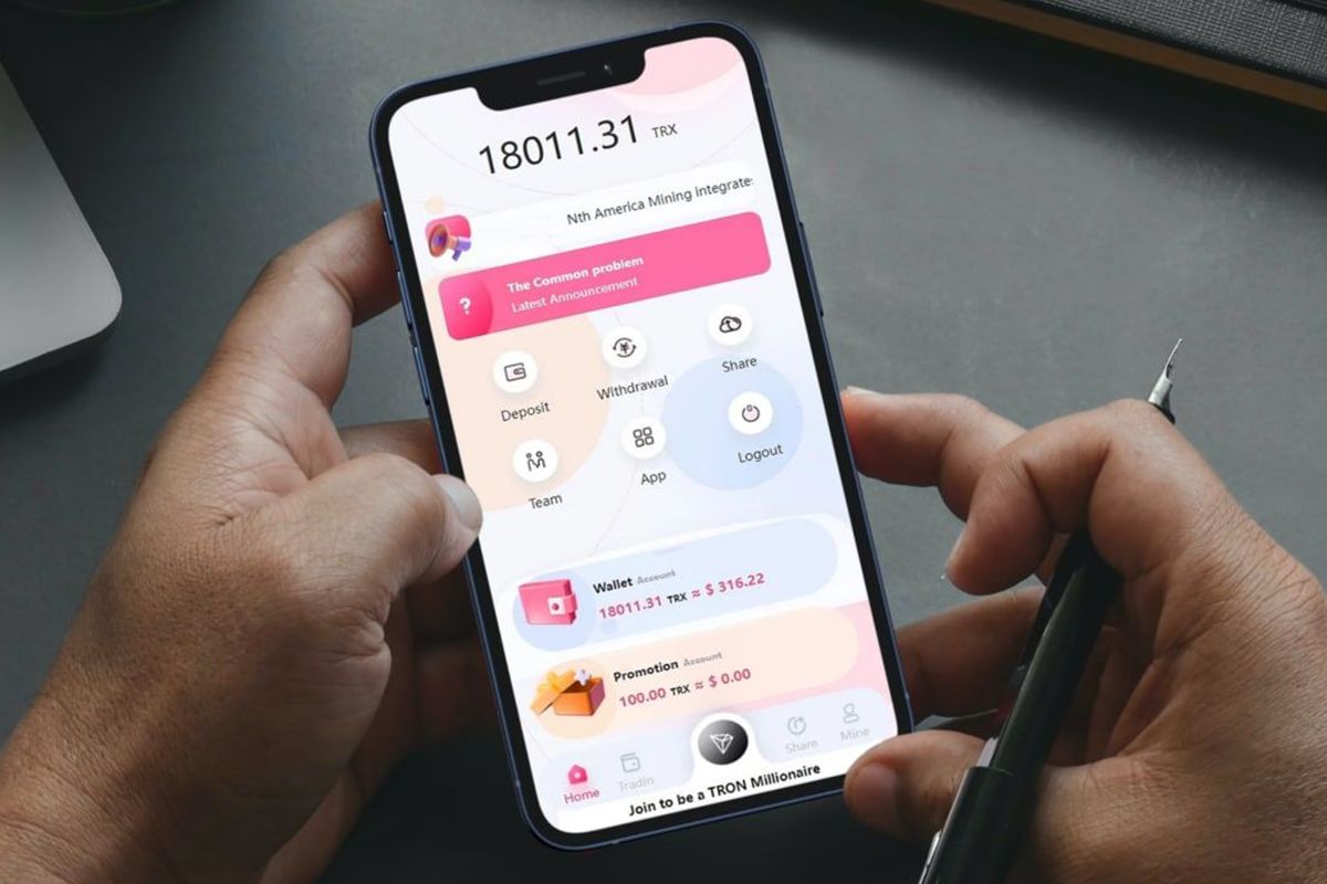 چگونه با گوشی رمزارز ترون استخراج کنیم؟
