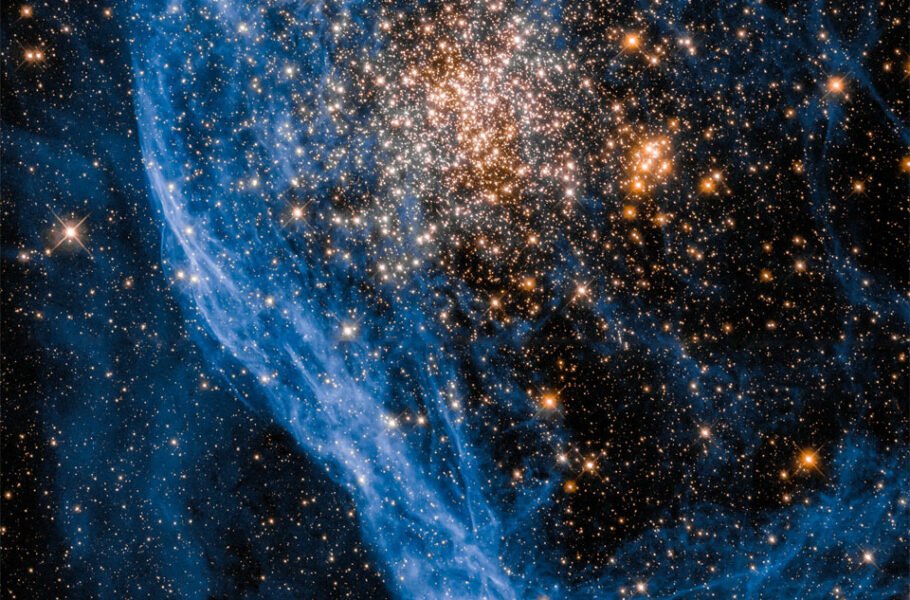 تصویر روز ناسا: خوشه‌ ستاره‌ای در نزدیکی ابر ماژلانی بزرگ