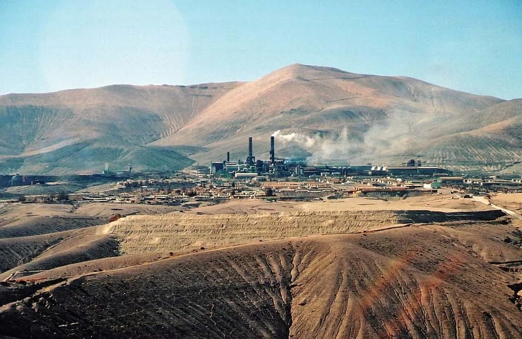 Potrerillos copper smelter refinery Atacama Chile region result قطب آی تی