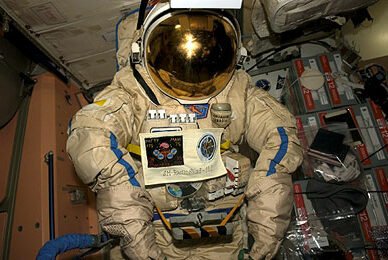 امروز در فضا: فضانوردان ایستگاه فضایی بین‌المللی لباس خالی فضایی را پرتاب کردند