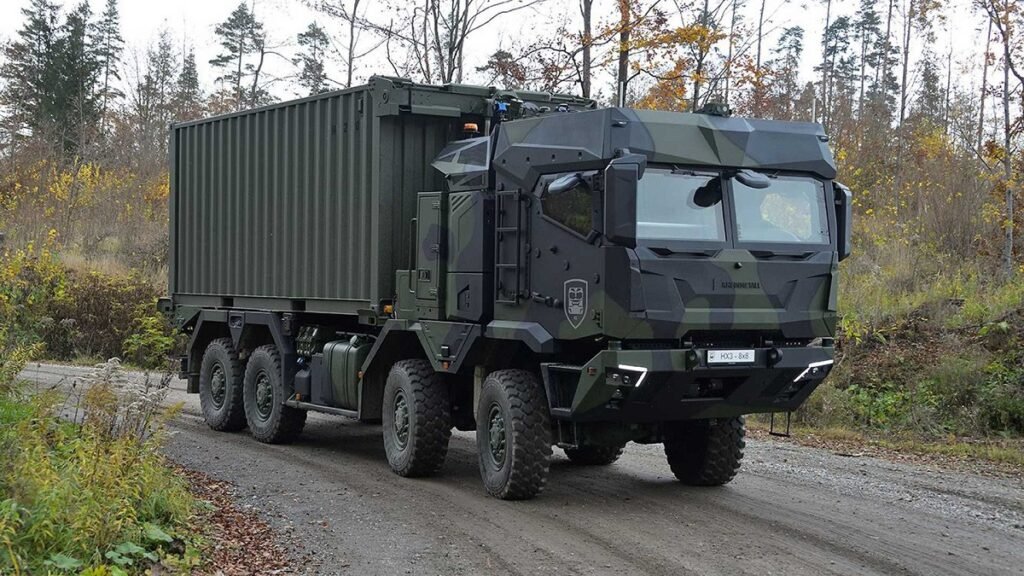 hx3 ctt truck from gm defense and american rheinmetall vehicles 3 قطب آی تی