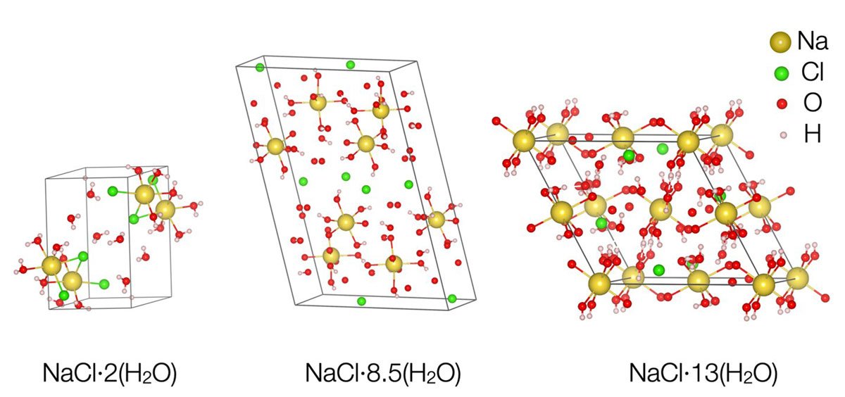 کشف دو شکل جدید از یخ آب شور می‌تواند پایه‌های علم شیمی را متحول کند
