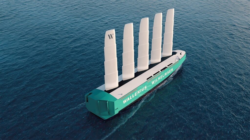 the groundbreaking oceanbird sailing system to be installed on a cargo vessel 1 قطب آی تی
