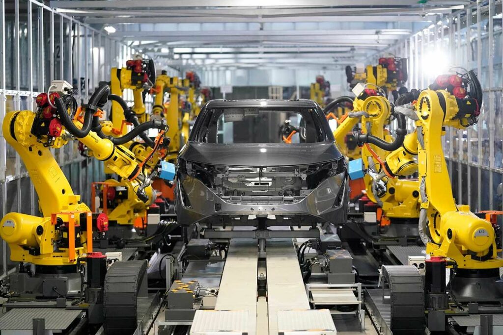 تولید رباتیک خودرو