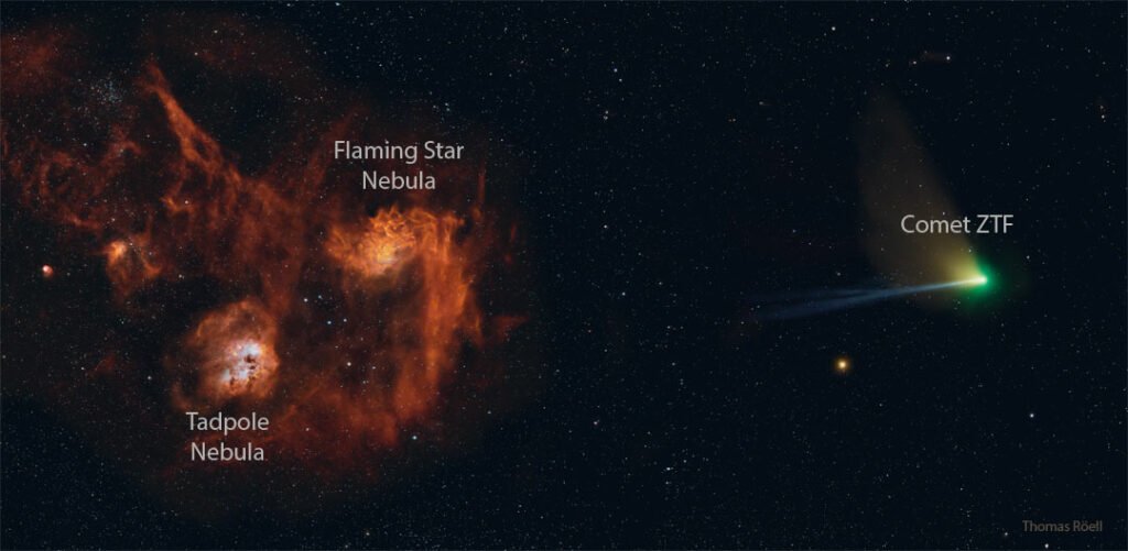 تصویر روز ناسا: سحابی ستاره شعله‌ور واقعاً درحال سوختن است؟
