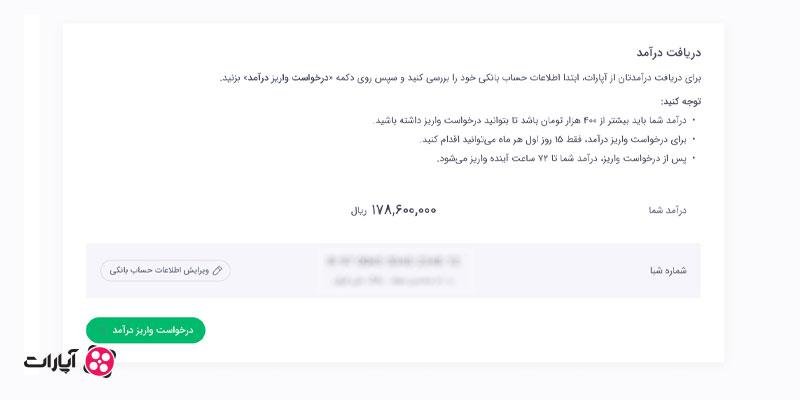 طرح ویژه آپارات برای کسب درآمد